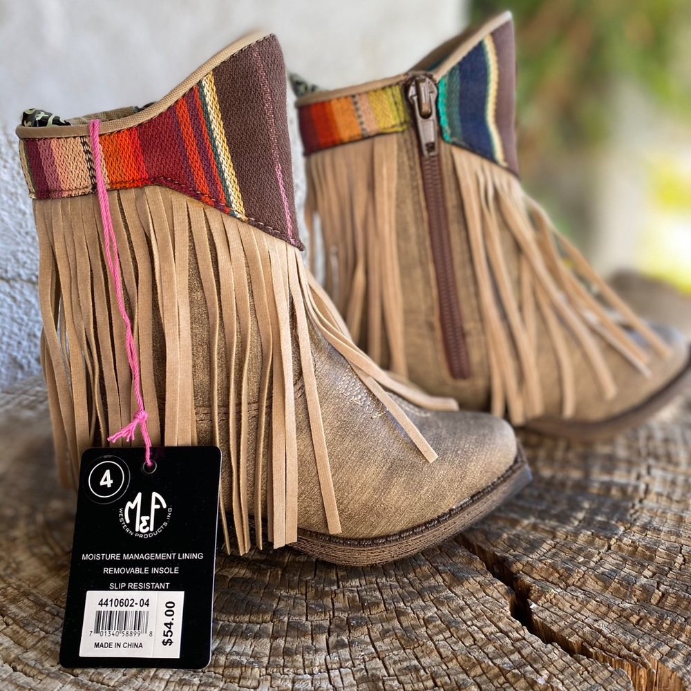 Raven Childrens Brown Boot - Picture 6 of 6